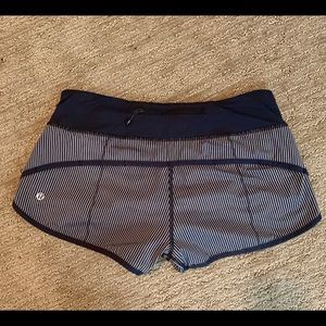 SOLD-Lululemon speed shorts size 6